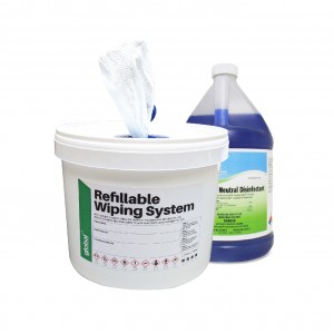 Refillable Wiping System - Complete Kit Image 1
