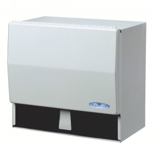 Frost Universal Towel Dispenser - White Image 1