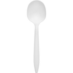 Plastic Soup Spoons Image 1