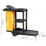 Deluxe Janitorial Cart