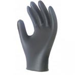 Black Nitrile Gloves (4 mil) - Large