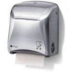 Mini-Titan Hands Free Towel Dispenser - Silver