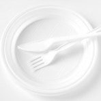 Paper Plates & Plastic Cutlery
